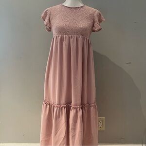 Girls Maxi Party Dress